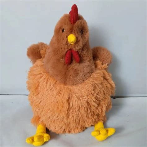 Galinha De Pelúcia - Galinha De Pelúcia Fofa E Macia Divertida 23cm, Pelúcia de Galinha ...