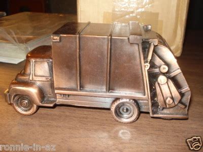 RARE BANTHRICO GARWOOD LOAD PACKER GARBAGE TRUCK BANK | #138275227