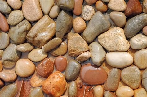 Premium Photo | Wet stones