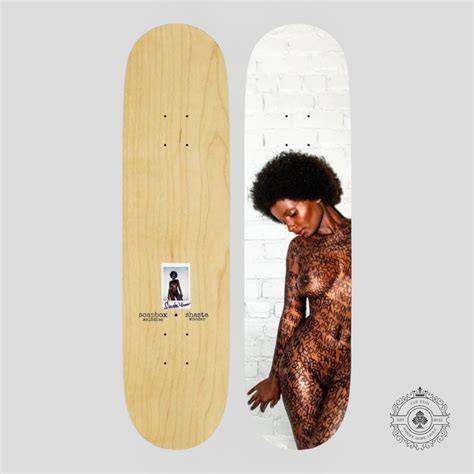 Soapbox Melodics Inked Series Shasta Wonder Skate Deck