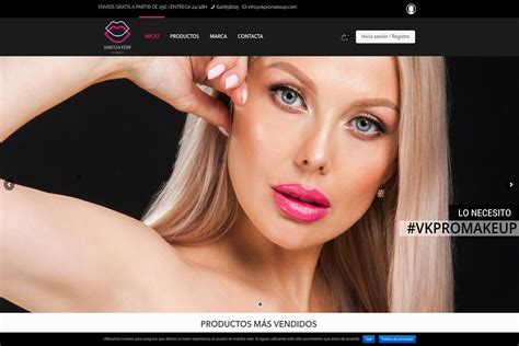 VK Pro Make Up | Interatec Soluciones Web