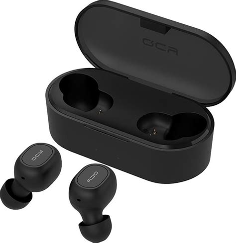 Bluetooth-гарнитура Xiaomi QCY T2C(T1S) Black — Купить Недорого на Bigl ...