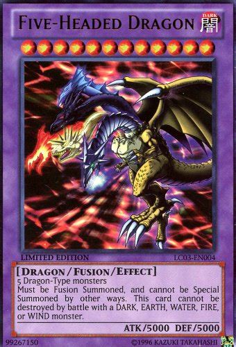 Yu Gi Oh Five Headed Dragon Lc03 En004 Legendary Collection 3 Yugi S ...