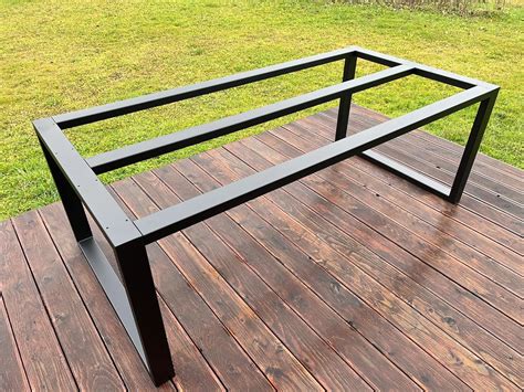amazoncom table frame  heavy top metal table frame kitchen table