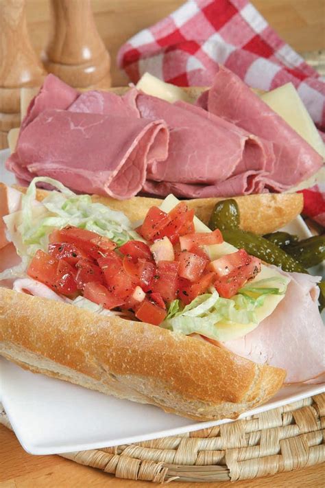 Submarine Sandwiches - Prepared Food Photos, Inc.