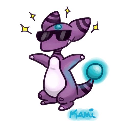 Shiny Ampharos by MegaKami on DeviantArt