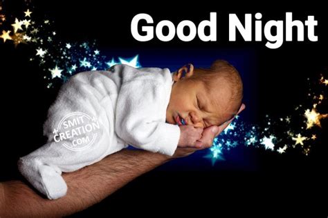 Good Night Baby Image - SmitCreation.com