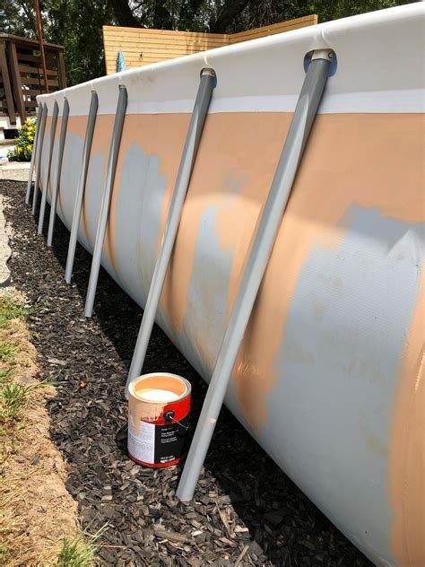 Painting an above ground pool – Artofit