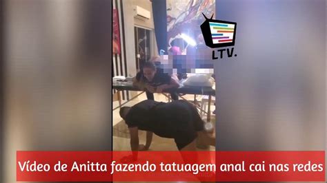 Anitta Dando O Cuzinho - Vídeo de Anitta fazendo tatuagem anal cai nas redes - YouTube