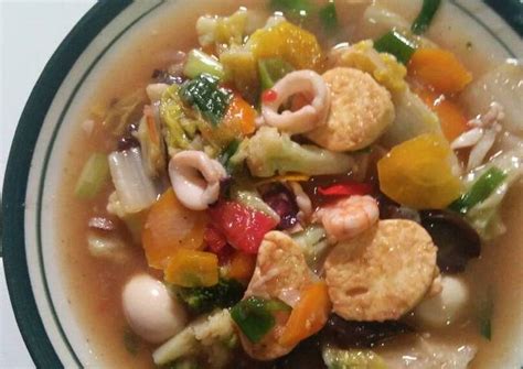 Resep Sapo tahu seafood oleh Iin Rafardhan - Cookpad