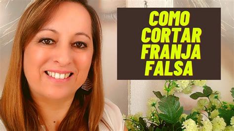 Como Cortar Franja Falsa - Como cortar uma franja falsa - YouTube