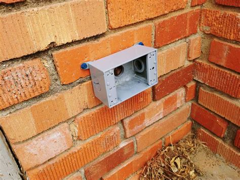 how to install wall outlet box
