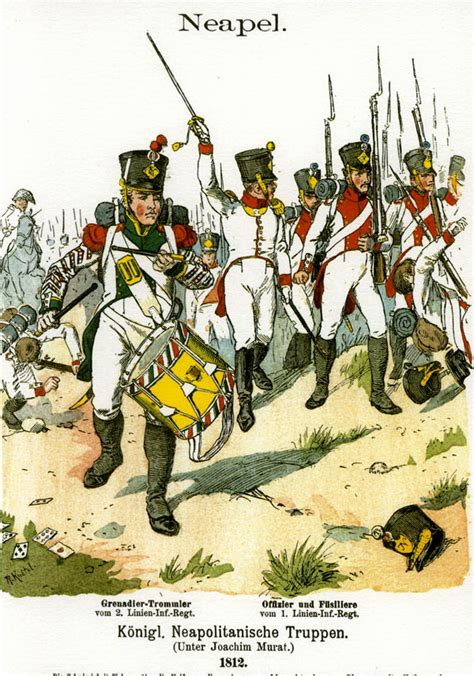 Kingdom of Naples, Неаполь, Неаполитанское королевство 1812, Мюрат король
