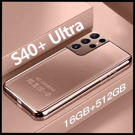 2022 New S40+ Ultra Smartphone with 16+512GB Large Memory 6.7 Inch Full ...