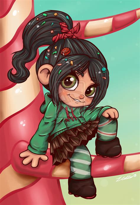 Vanellope - Wreck-It Ralph Fan Art (34713837) - Fanpop