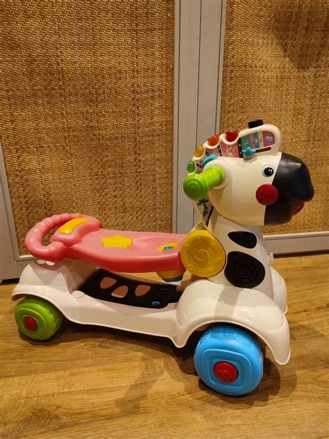 vtech zebra scooter lights  sound working babies kids infant