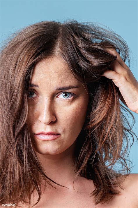 Young woman with messy hair | premium image by rawpixel.com / Teddy