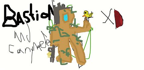 Overwatch Bastion Overgrown Skin Fan Art by InsertStaleMemeHere on ...