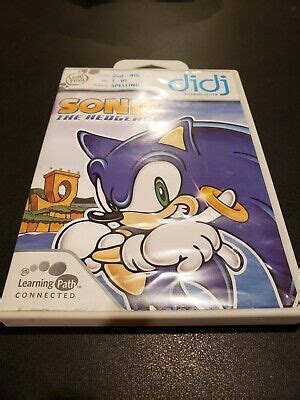 Didj Sonic the Hedghog - Leap Frog Learning Path Connected Game ...