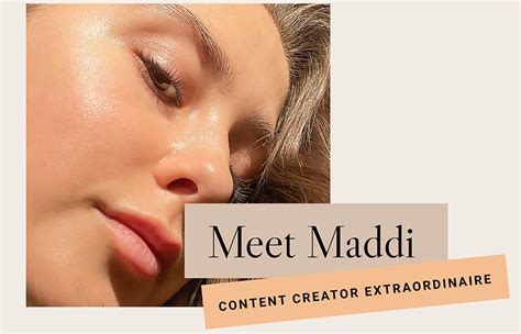 meet maddi content creator extraordinaire