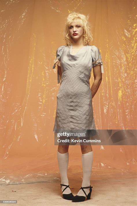 Singer-songwriter Courtney Love, of American alternative rock group ...