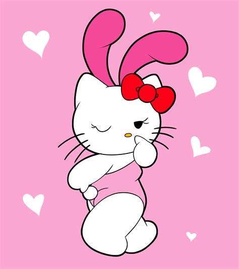 Hello Kitty pin up by Lewd-Boyz on Newgrounds