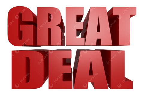 Great Deal Word Isolated On White Promotion, Attention, Buy, Isolated