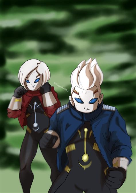 Super Dragonball Heroes Kamin and Oren by dayjohnson on DeviantArt