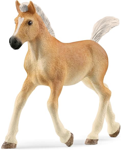 Schleich Horse Club Realistic Haflinger Foal Horse Figurine - Detailed ...