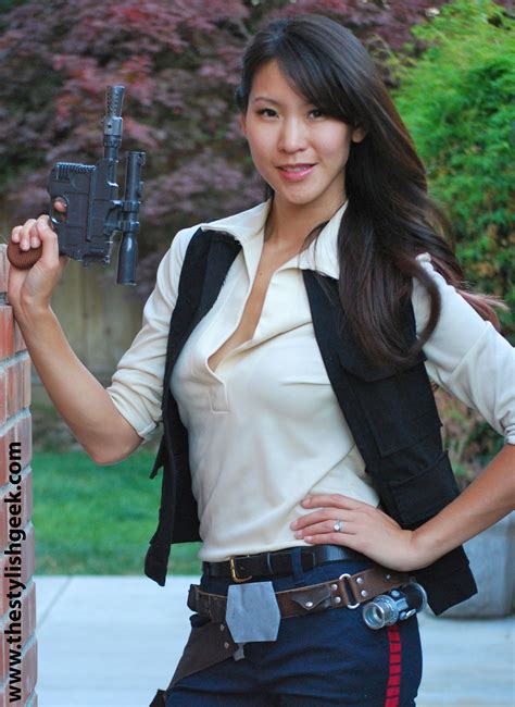 Female Han Solo Cosplay – the stylish geek