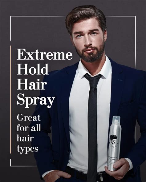 Avenue Man Extreme Hold Hair Spray – Avenue Man Hair Products