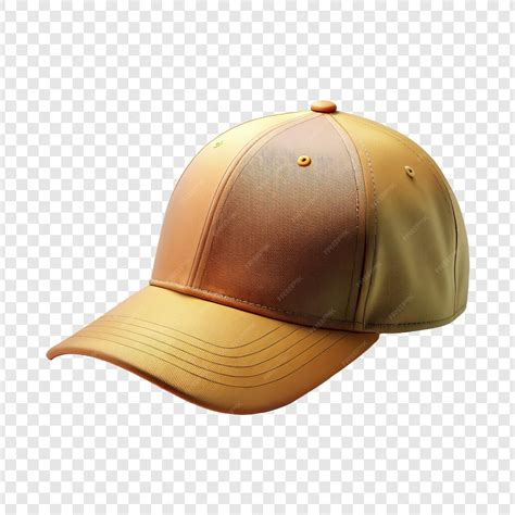 premium psd cap isolated  transparent background