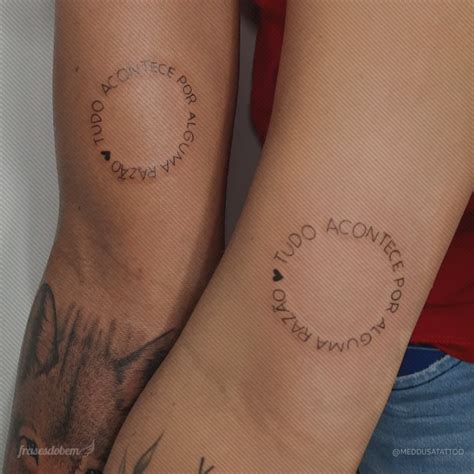 Frases Tatuagem Casal - 100 frases para tatuagem de casal que irão fortalecer a parceria