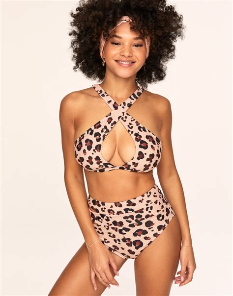 Demi Animal Brown Bikini Set, XS-M | Adore Me
