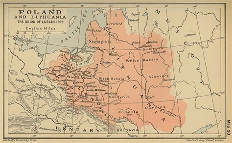 Карта Речи Посполитой, 1569 г. — Открытый картографический архив ...