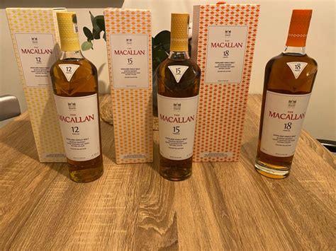Macallan 12yo, 15yo, 18yo Colour Collection - Original - Catawiki