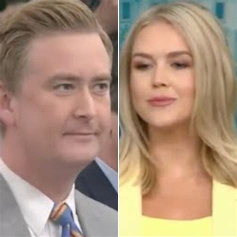 Behind - Karoline Leavitt’s Evasive Response to Peter Doocy’s Question