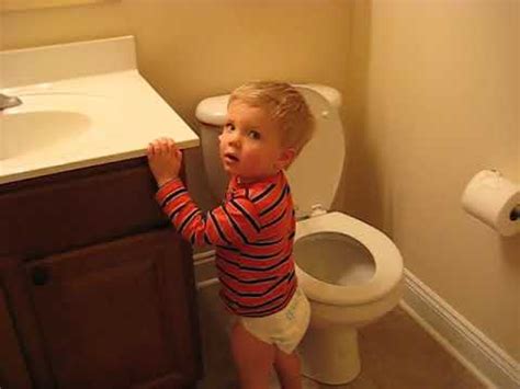 Connor Potty Training - YouTube