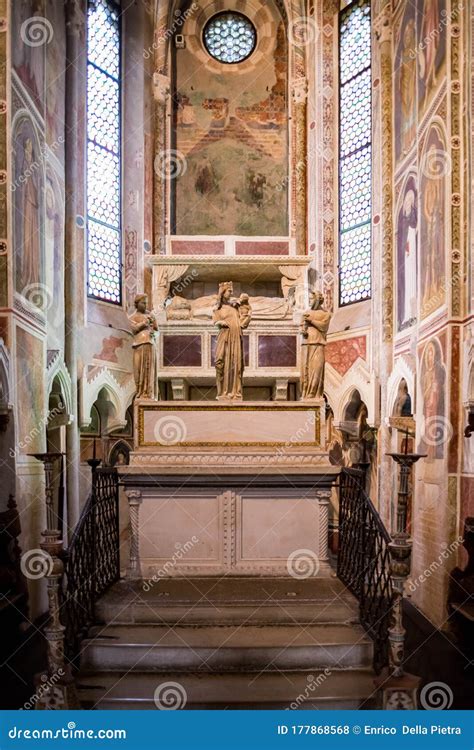 Scrovegni Chapel Cappella Degli Scrovegni In Padua, Italy Editorial ...