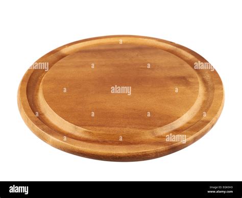 wooden tray salver stock photo alamy