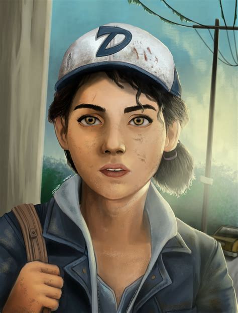 ArtStation - The Walking Dead Final Season - Clementine Fan Art