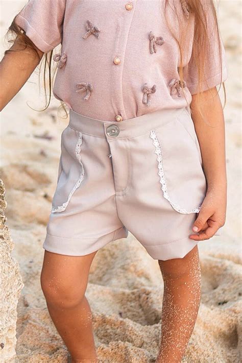 Ashley Pants Light Grey | Kiddiposh | Little Komu