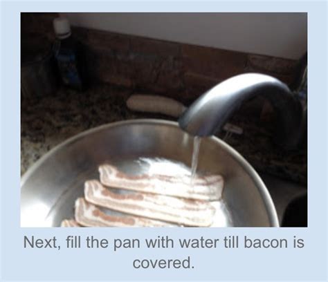 Cook Bacon In Water An It Tastes Amazing Without All The Grease ...