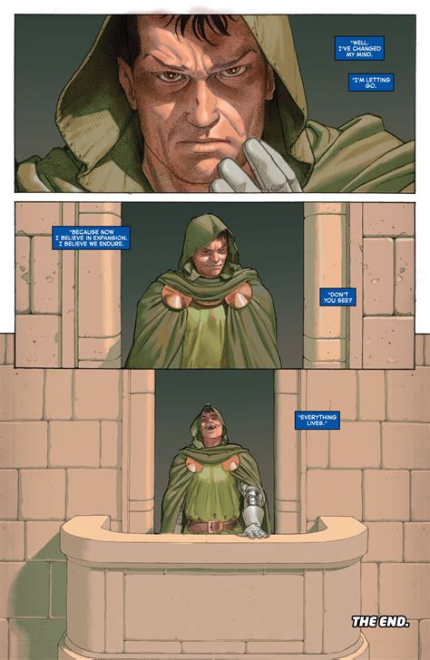 How Doctor Doom's Face Become Scarred Again After Secret Wars