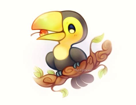 smiles and tears, Little baby toucan 🍒