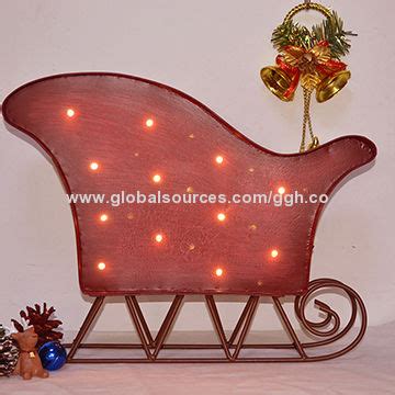 buy wholesale china led metal snow sled light led metal snow sled