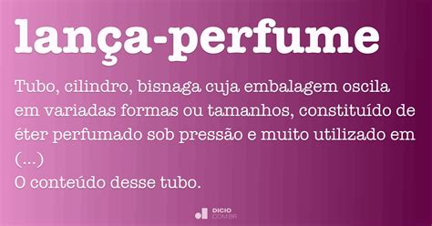 O Que Significa Lanca Perfume