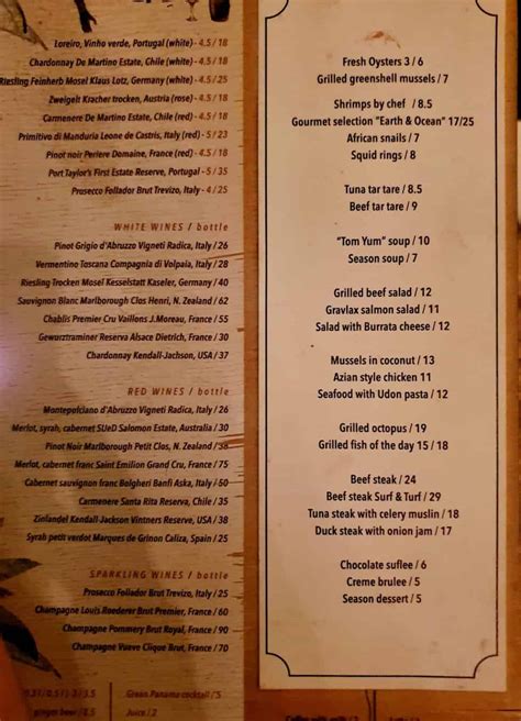 Exploring the Delights of the Old Vilnius Cafe Menu - Family Trip Bliss