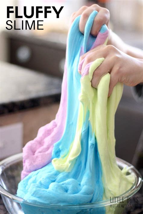 de  bedste ideer inden  easy   slime pa pinterest