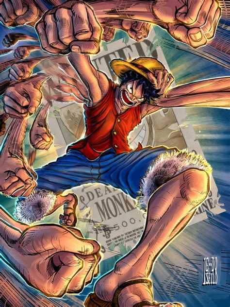 LUFFY // One Piece by GoodsellART on @DeviantArt | One piece, Luffy ...